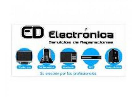 REPARAMOS
TV Y MONITORES A TRC, LCD, LED Y PLASM..