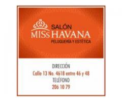 Salón Miss Havana: Peluquería y Estética, don..