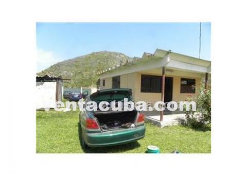 casa en la desembocadura de rio canasi, pasando ..