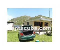 casa en la desembocadura de rio canasi, pasando ..