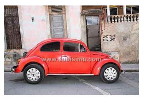 en matanzas vendo auto vw escarabajo en muy buen..