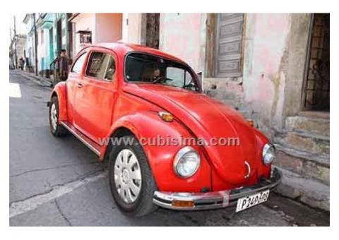 en matanzas vendo auto vw escarabajo en muy buen..