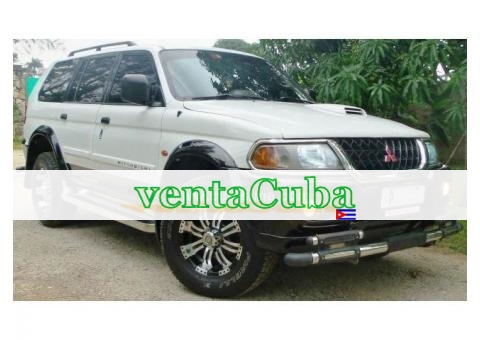 vendo jeep mitsubishi nativa 4x4 2002 turbo dies..