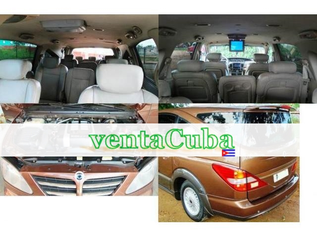 vendo jeep ssangyong rodius rx270 xdi automatico..