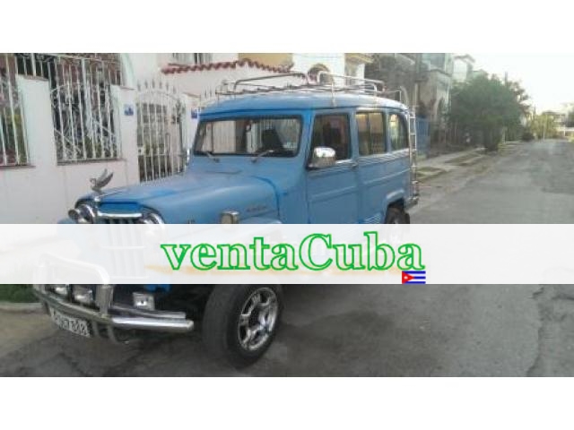 se vende jeep willys de petroleo. motor hundai 0..