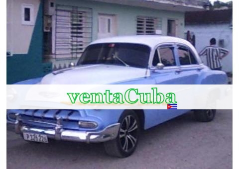 chevrolet 52 bel air de luxe. -motor caja difere..