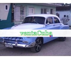 chevrolet 52 bel air de luxe. -motor caja difere..