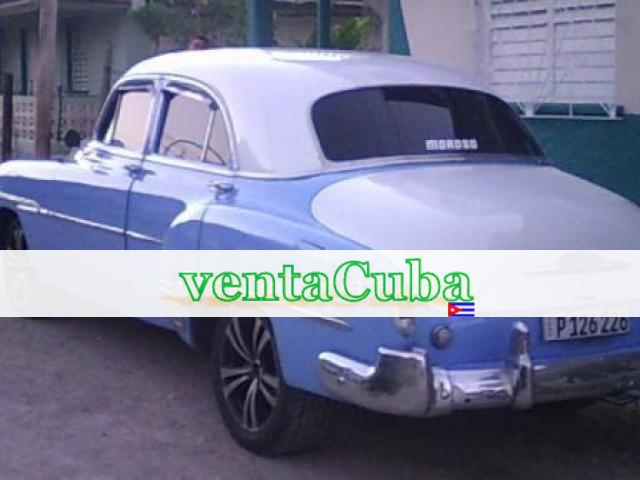 chevrolet 52 bel air de luxe. -motor caja difere..