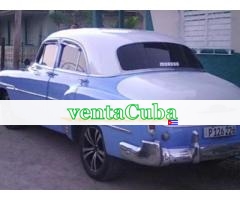 chevrolet 52 bel air de luxe. -motor caja difere..