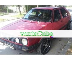 -vw golf serie ii pintura de fabrica,salon de fa..