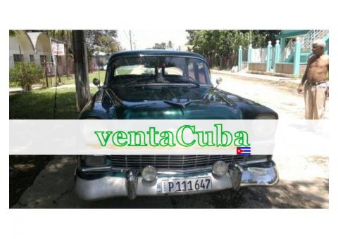 vendo chevrolet 56 con todo original, motor de g..