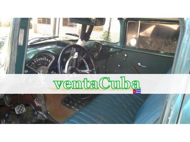vendo chevrolet 56 con todo original, motor de g..