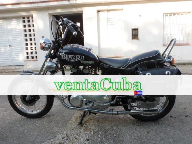 vendo moto triumph 500cc a&ntildeo 52 o camb..