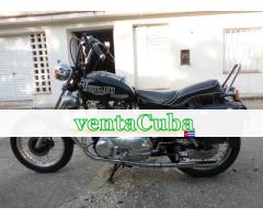 vendo moto triumph 500cc a&ntildeo 52 o camb..