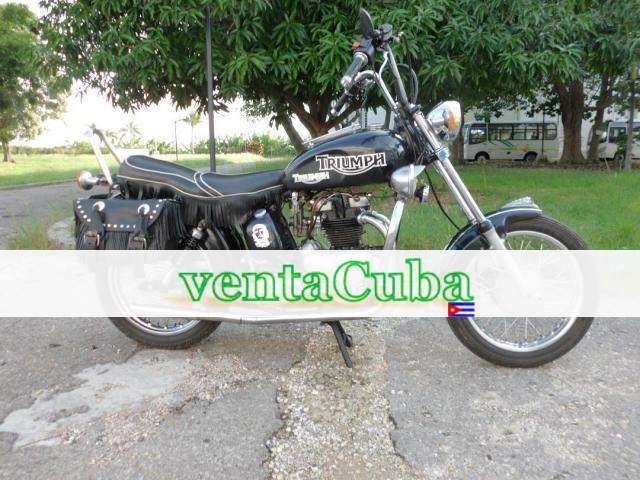 vendo moto triumph 500cc a&ntildeo 52 o camb..