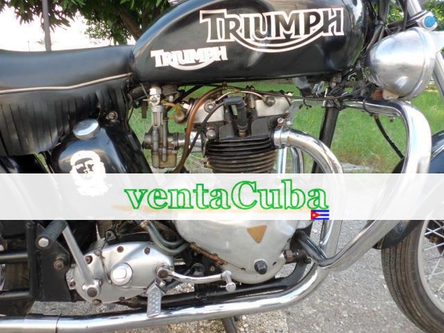vendo moto triumph 500cc a&ntildeo 52 o camb..