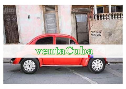 en matanzas vendo auto vw escarabajo en muy buen..