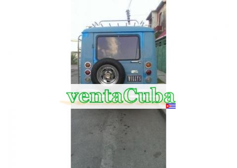 se vende jeep willys de petroleo. motor hundai 0..