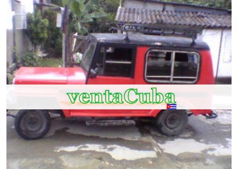en 9000 un jeep willy del 42 con mec de lada al ..