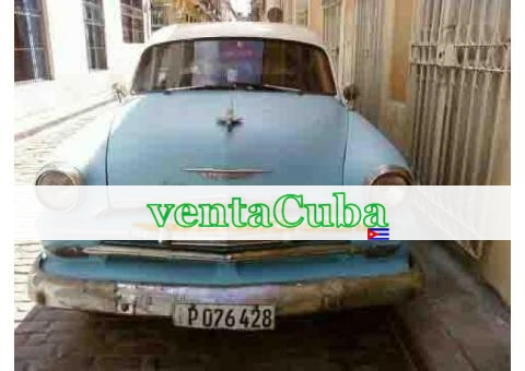 se vende carro plymouth 1954 de motor volga.7861..