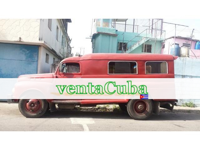 microbus marca ford ano 1952. vendo microbus mar..