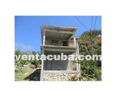 venta de casa biplanta independiente sin termina..