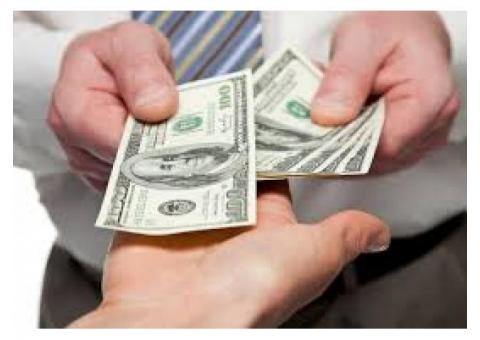 oferta de dinero para personas necesitadas