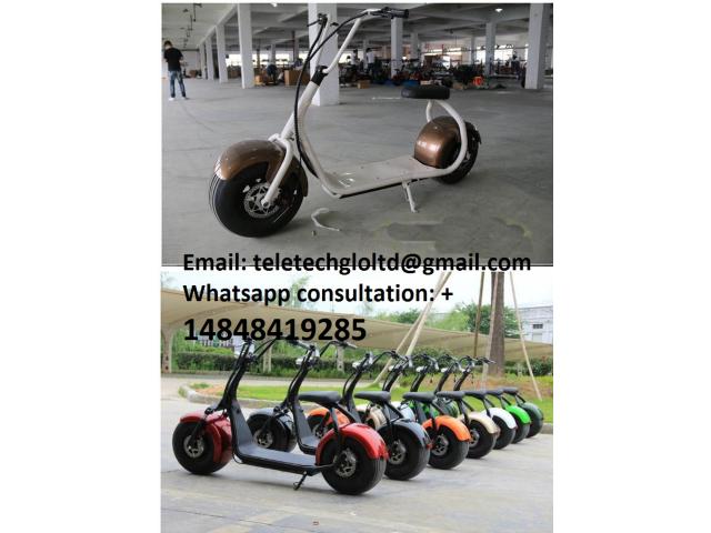 Citycoco 1000w 12Ah Lithium Battery Electric Harley Scooter Big Tyres Adult Bike