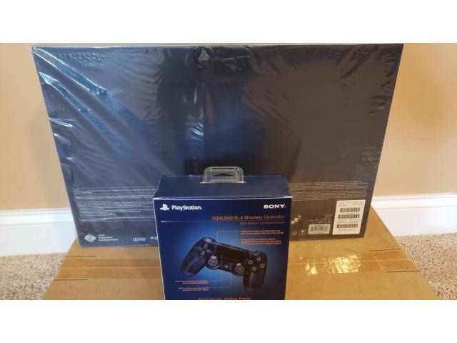 NUEVO Sony PlayStation 4 Pro 500 millones edición limitada de la consola PS4 bundle