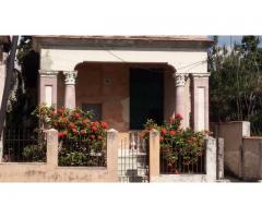 Se vende casa en Mtzas cerca Parque Rene Fraga o se permuta para Habana