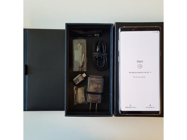 For sale Original Unlocked Iphone and samsung note9