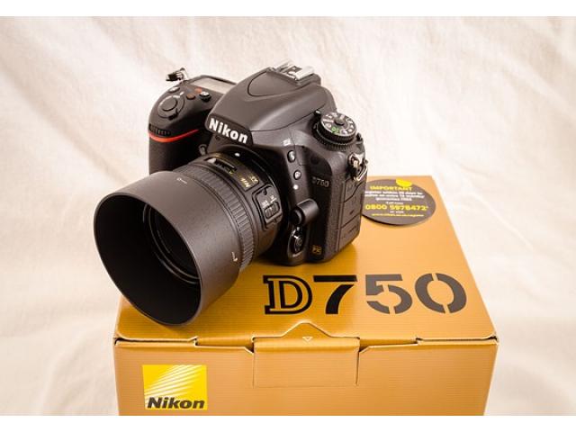 Nikon D750 DSLR Camera ..$1350 USD