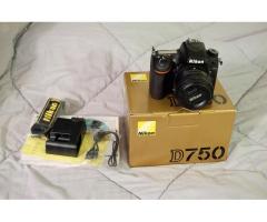 Nikon D750 DSLR Camera ..$1350 USD