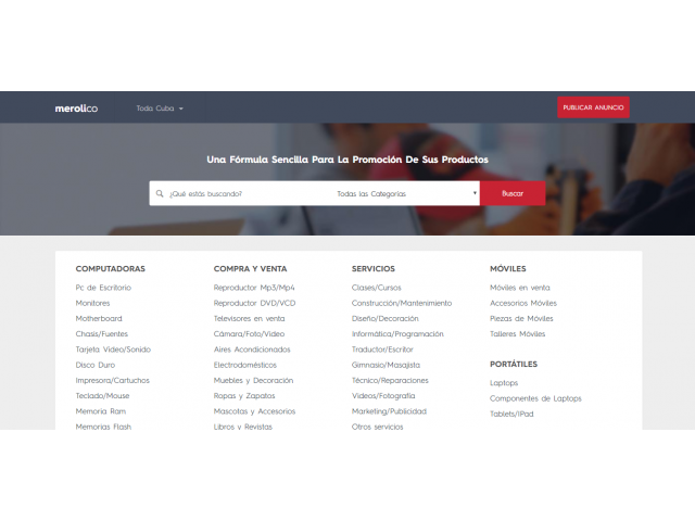 merolico - Comercio electrónico en Cuba