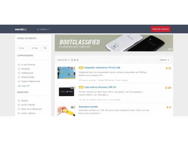 merolico - Comercio electrónico en Cuba