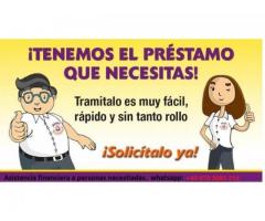 Préstamo personal entre particulares.