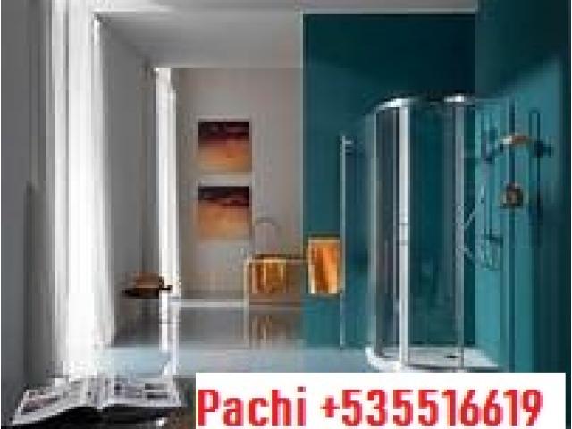 ducha d cabina de cristal con todos sus herrajes 55516619