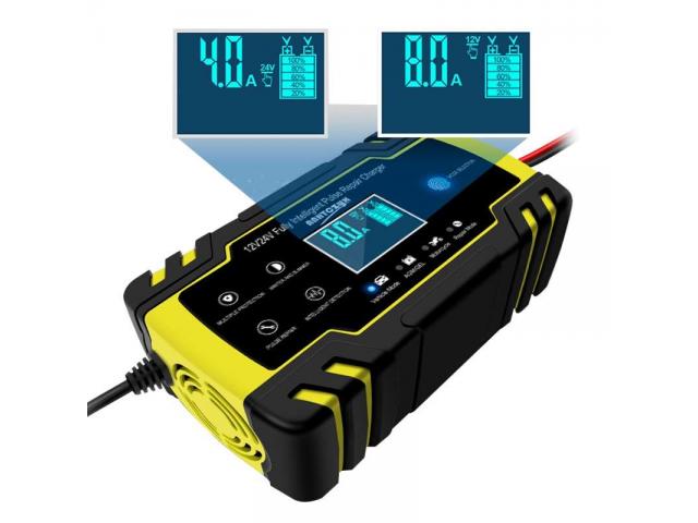 Cargador inteligente para baterías 12V y 24V nuevo 75cuc 52541827