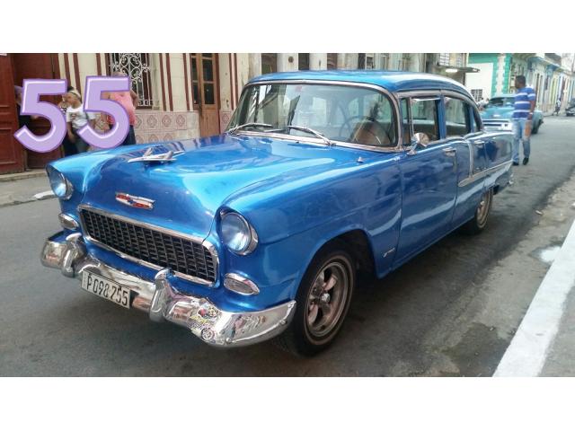 Se vende chevrolet 55 con motor toyota 3L automático