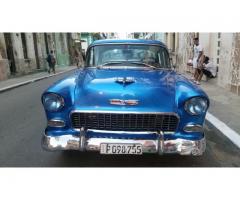 Se vende chevrolet 55 con motor toyota 3L automático