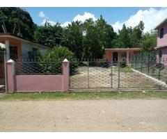 Vendo dos propiedades juntas o separadas en el caney santiago de cuba