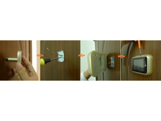 Timbre y visor digital para puertas de altas prestaciones $120 52541827