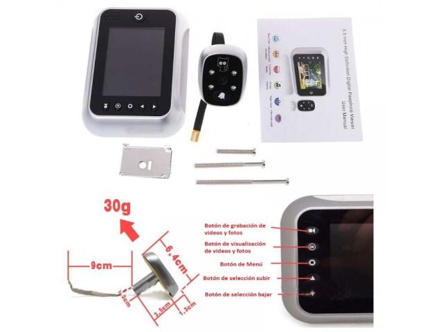 Timbre y visor digital para puertas de altas prestaciones $120 52541827