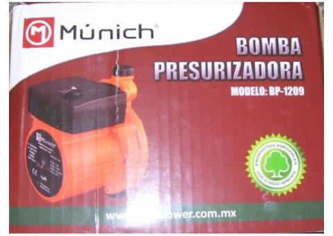 Las nuevas Bombas presurizadora de agua marca Munich en 100CUC +garantía