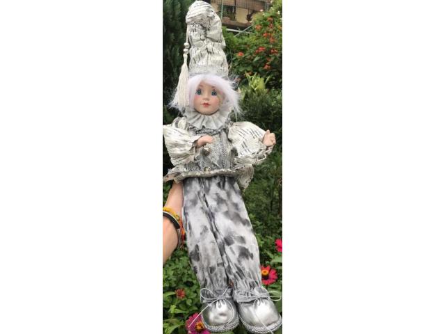 Nuevos duendes navideños, en 25 y 45CUC (con caja de música), manos y cara de porcelana