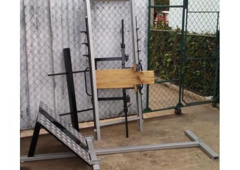 Vendo nuevos equipos de gimnasio, son desarmables, en un buen precio