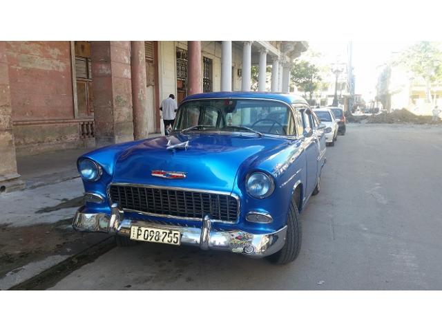 Se vende chevrolet 55 con motor toyota 3L automático