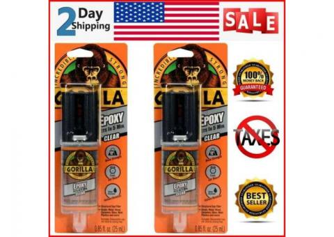 PEGAMENTO EPÓXICO (RESINA) TRANSPARENTE Gorilla Epoxy