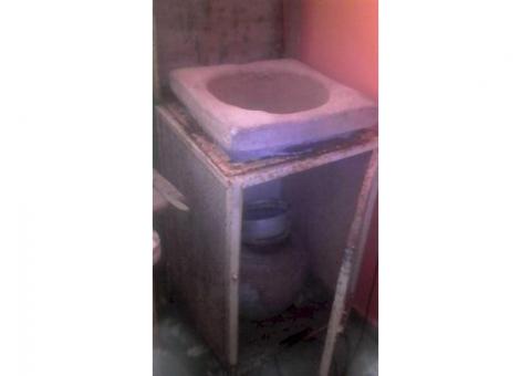 Filtro de destilar agua con piedra y pipa