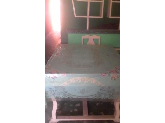 Jgo de comedor de cedro